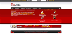 Desktop Screenshot of bepass.com